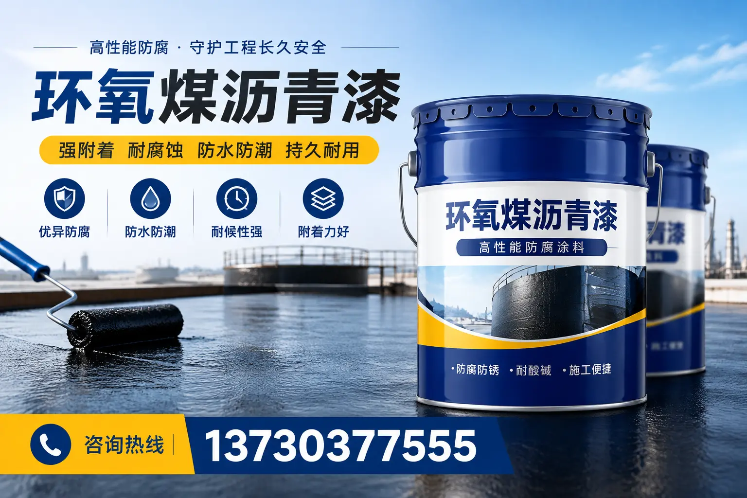 如何判断环氧煤沥青漆的质量?琼海消费者指南